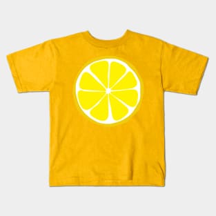 Retro Lemon Slice Kids T-Shirt